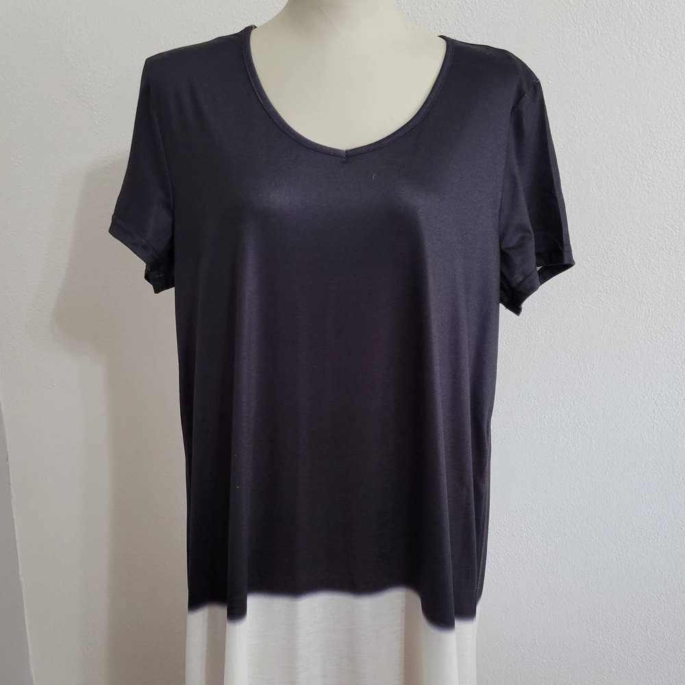 Misslook Color Block Short Sleeve Maxi Dress - image 4